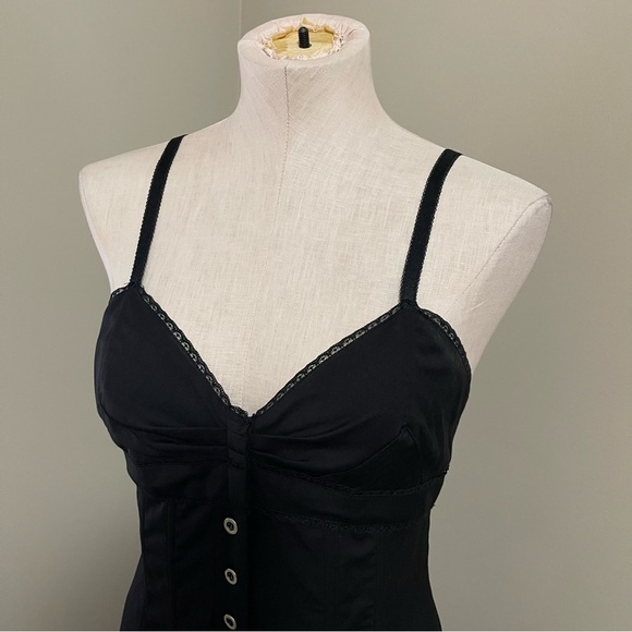 NYLON BY DEX Button Fastening Dress with Adjustable Straps - Picture 2 of 10